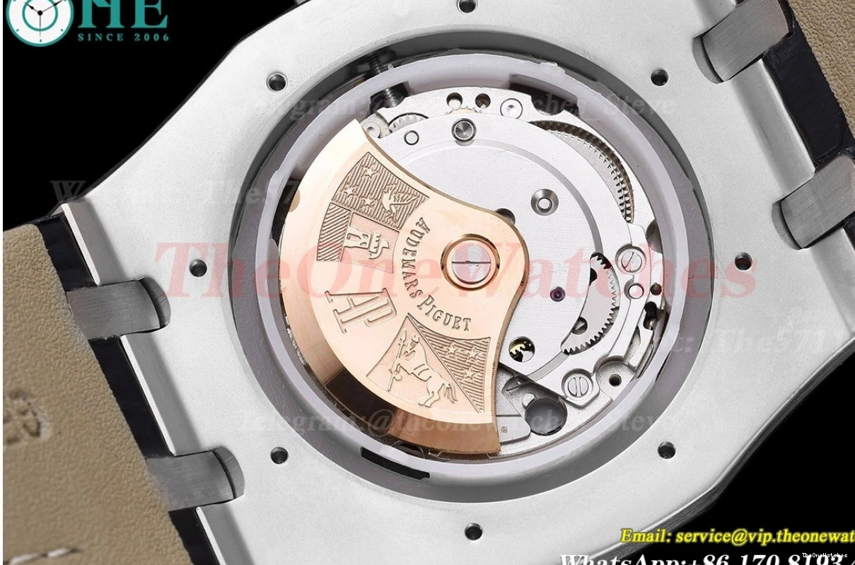 41mm Royal GDF LE SS Dial Oak 15400 MY8215 Black 0425